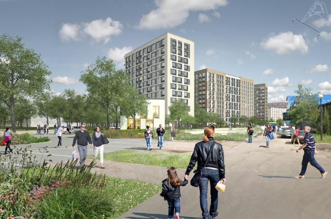 "Preobrazhenie" residential complex in the village of Mostets � ATOM ag + A-GA