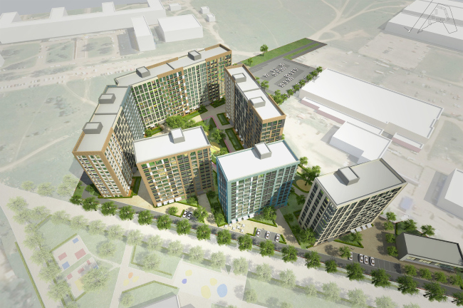 "Preobrazhenie" residential complex in the village of Mostets � ATOM ag + A-GA