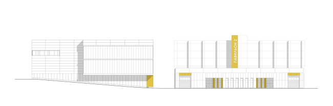 Mosfilm production studio. Facade � Project bureau APEX