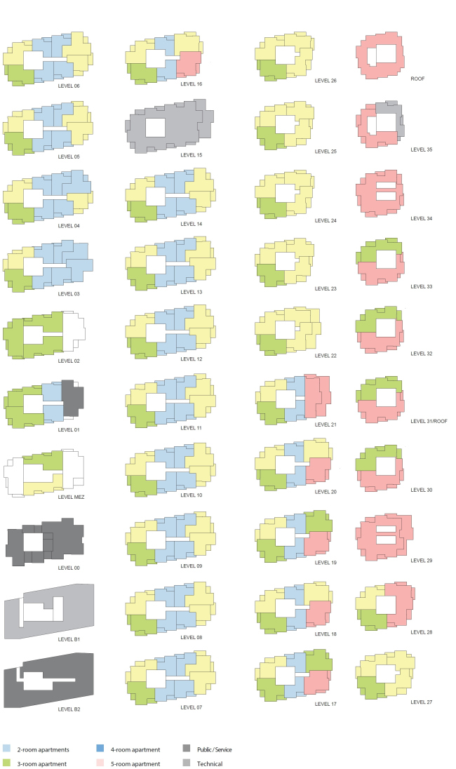 ����� Norra tornen. ����������� � OMA