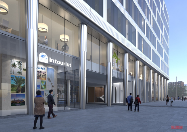 The architectural concept of the Ihouse Hotel � ABV Group