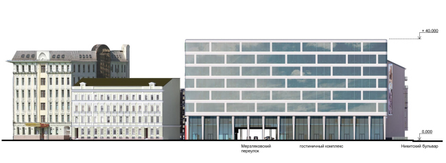 The architectural concept of the Ihouse Hotel � ABV Group