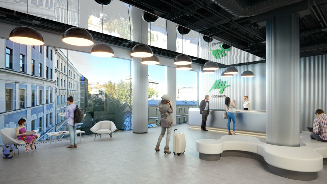 The architectural concept of the Ihouse Hotel � ABV Group