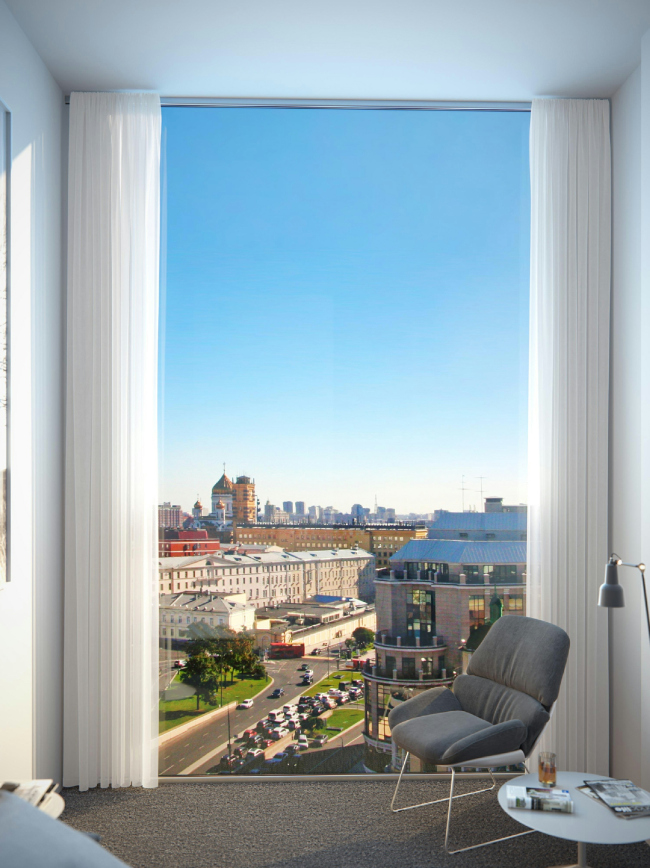 The architectural concept of the Ihouse Hotel � ABV Group