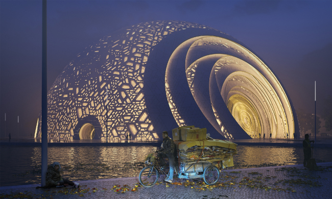 Puzzle Ball Theatre. ����������� ������������� Steven Chilton Architects