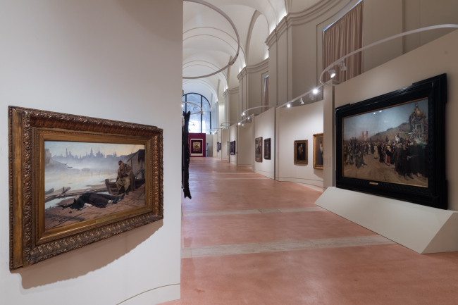 �Pilgrimage of Russian Art. From Dionysius to Malevich�. Vatican, Rome. Exposition design: Sergey Tchoban, Anna Sterligova (Planet 9). Photograph � Vasiliy Bulanov