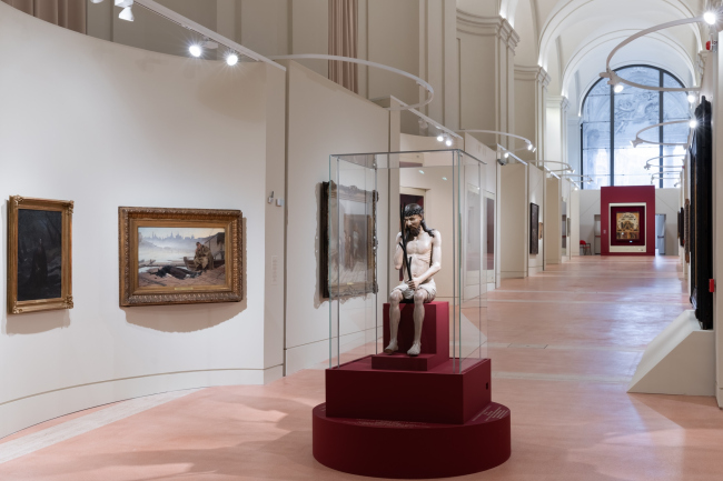 Pilgrimage of Russian Art. From Dionysius to Malevich. Vatican, Rome. Exposition design: Sergey Tchoban, Anna Sterligova (Planet 9). Photograph  Vasiliy Bulanov