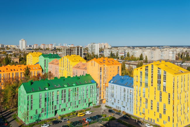 "Comfort Town" residential area. Construction, 2015 � Archimatika