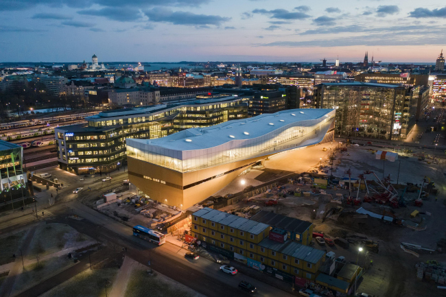 Центральная библиотека Хельсинки «Ооди». Проект бюро ALA. Фотография © Tuomas Uusheimo