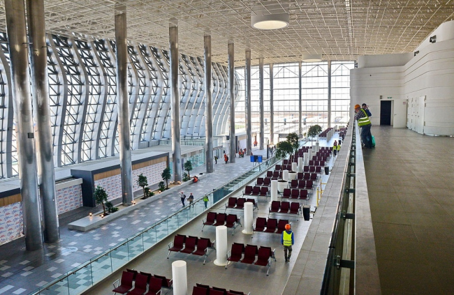 Международный аэропорт «Симферополь». Фотография © Юрий Югансон
