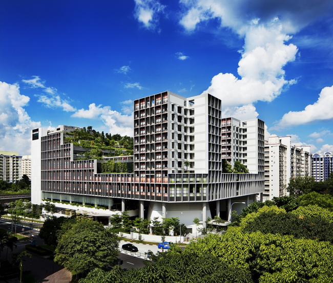 ���������� ������ "World Building of the Year 2018� � ����� �������� �Kampung Admiralty" � ���������. ���� WOHA. ���������� ������������� �����-������� WAF-2018