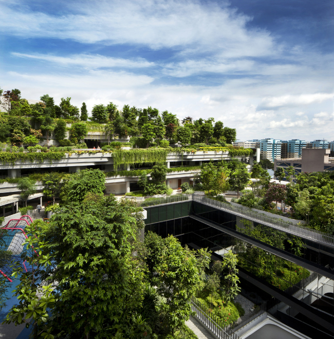 ���������� ������ "World Building of the Year 2018� � ����� �������� �Kampung Admiralty" � ���������. ���� WOHA. ���������� ������������� �����-������� WAF-2018