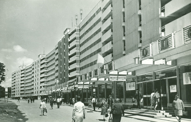 A housing project in Tashkent