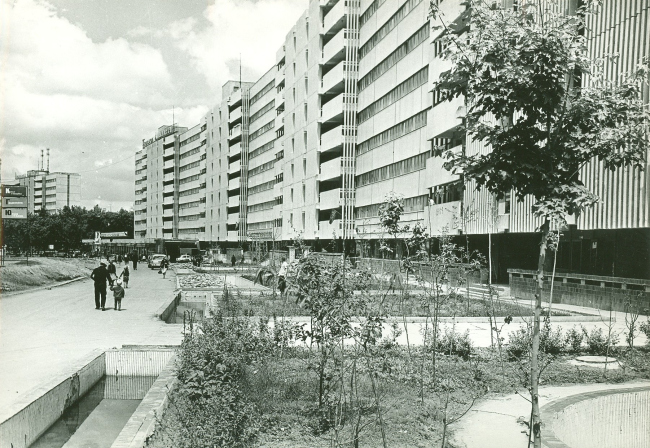 A housing project in Tashkent