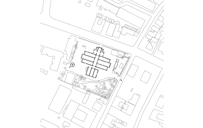 The pavilion of chacha ceremonies; author: Alexander Brodsky, coauthor: Maria Kremer. Master plan. 2018.