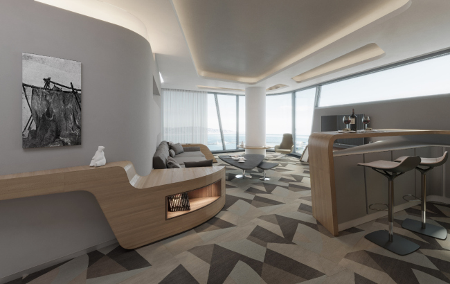 Kamchatka Hotel. The interiors. A suite � TOTEMENT/PAPER