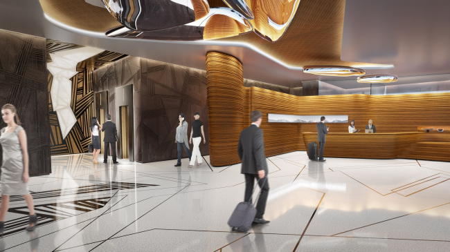 Kamchatka Hotel. The lobby � TOTEMENT/PAPER