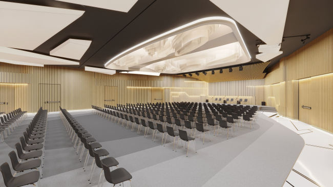 Kamchatka Hotel. The conference hall � TOTEMENT/PAPER