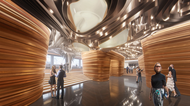 Kamchatka Hotel. The space above the conference hall � TOTEMENT/PAPER