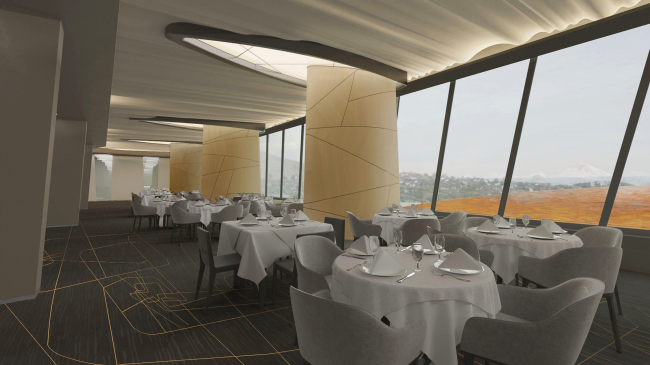 Kamchatka Hotel. The restaurant � TOTEMENT/PAPER