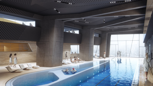 Kamchatka Hotel. The swimming pool � TOTEMENT/PAPER