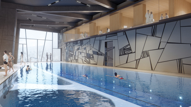 Kamchatka Hotel. The swimming pool � TOTEMENT/PAPER