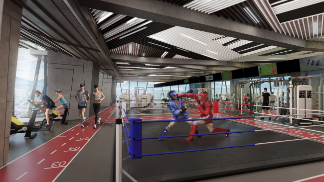 Kamchatka Hotel. The gym � TOTEMENT/PAPER
