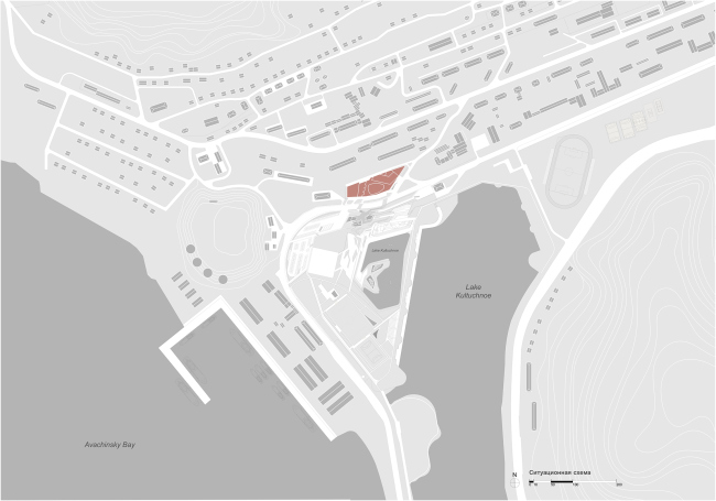Kamchatka Hotel. Location plan   TOTEMENT/PAPER