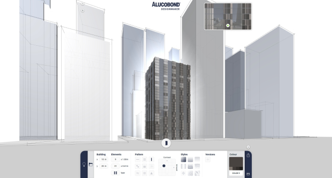 �������������� ������� � �������������� ALUCOBOND �  Designmaker. ����������� ������������� ALUCOBOND � 