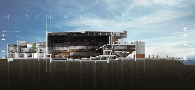 ���������� ����� � ���������� ����� Foro Boca d ����-����-��� � Rojkind Arquitectos