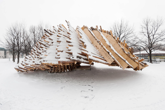  Hybrid Hut  .   Douglas Little, The Forks