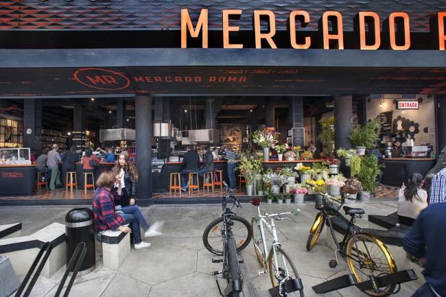 ���������������� ����� � ������ Mercado Roma. ���� � Rojkind Arquitectos, �������� Jaime Navarro