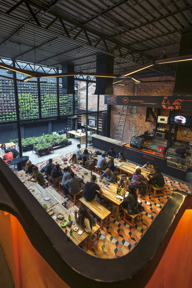 ���������������� ����� � ������ Mercado Roma. ���� � Rojkind Arquitectos, �������� Jaime Navarro