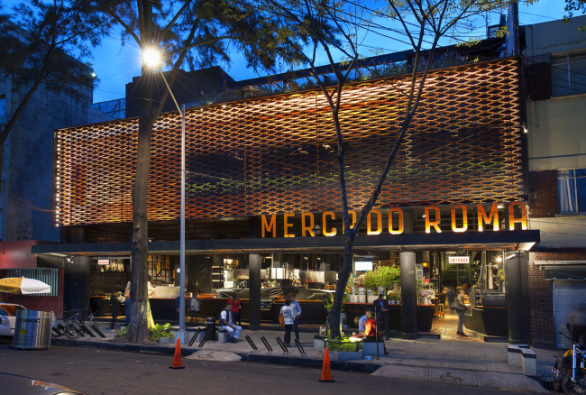 ���������������� ����� � ������ Mercado Roma. ���� � Rojkind Arquitectos, �������� Jaime Navarro