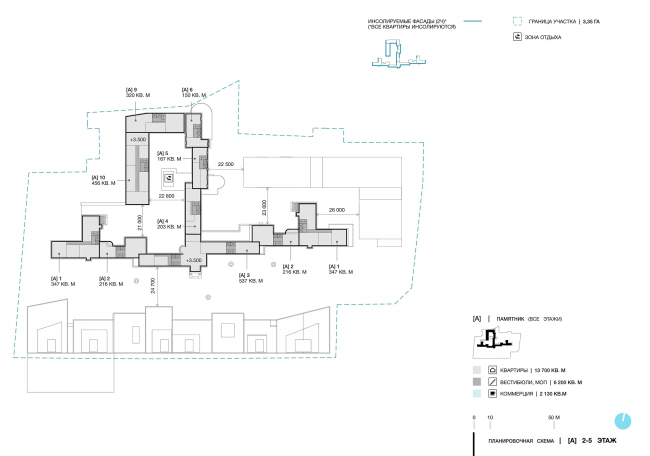 Green Coppice House. The floor plans. Floors 2-5 � OSAArchitects