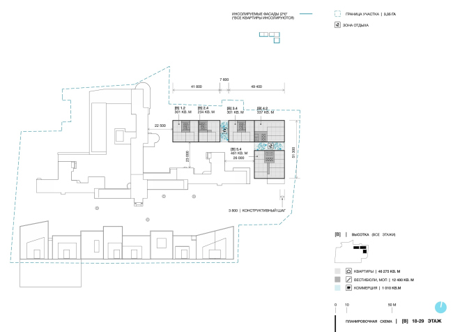 Green Coppice House. The floor plans. Floors 18-29 � OSAArchitects