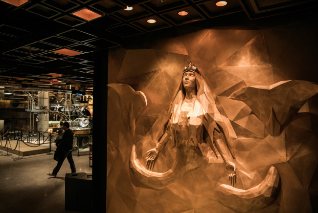 Starbucks Reserve Roastery (NY).   Matt Glac.  Starbucks