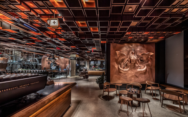 Starbucks Reserve Roastery (NY).   Matt Glac.  Starbucks