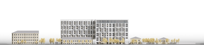 The housing project on the Prilukskaya Street. Development drawing � Anatoly Stolyarchuk Architectural Studio