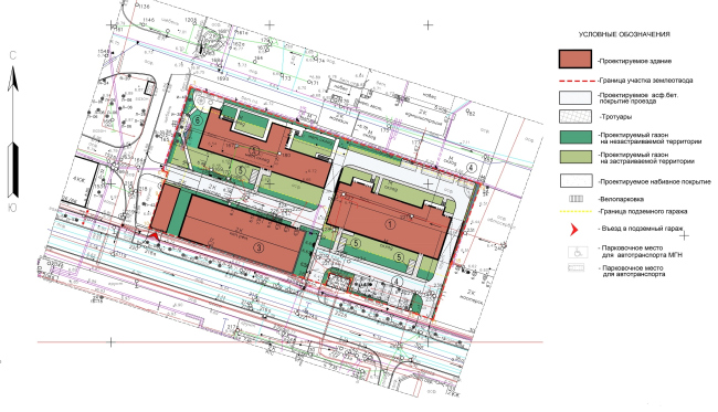 The housing project on the Prilukskaya Street. Master plan  Anatoly Stolyarchuk Architectural Studio