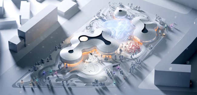 Concept of the “Park of the Future Generations” in Yakutsk  Atrium, Vostok+