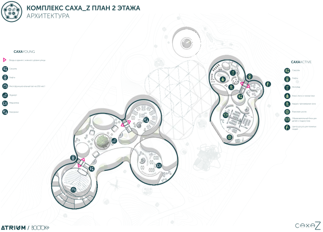 Concept of the Park of the Future Generations in Yakutsk � Atrium, Vostok+