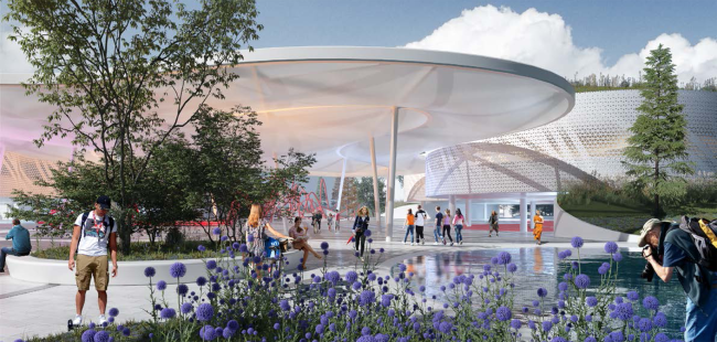 Concept of the “Park of the Future Generations” in Yakutsk  Atrium, Vostok+