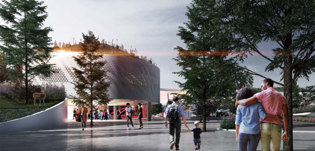 Concept of the Park of the Future Generations in Yakutsk � Atrium, Vostok+