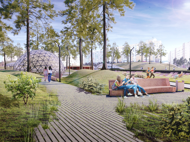 Concept of the Park of the Future Generations in Yakutsk � Yakutproject, Asadov Bureau, LSTK-Project