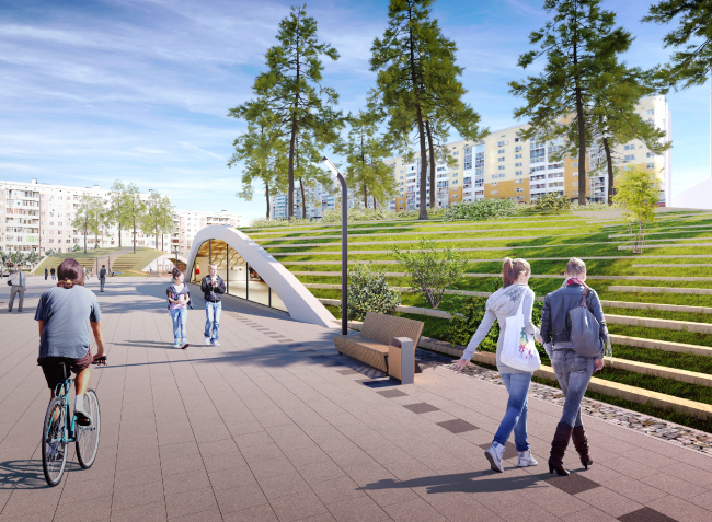 Concept of the “Park of the Future Generations” in Yakutsk  Yakutproject, Asadov Bureau, LSTK-Project