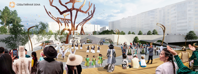 Concept of the “Park of the Future Generations” in Yakutsk  ABTB, Anku Gasichsh