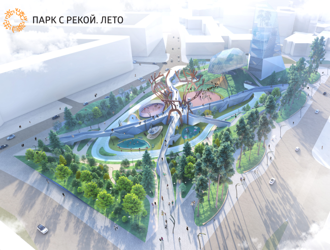 Concept of the Park of the Future Generations in Yakutsk � ABTB, Anku Gasichsh