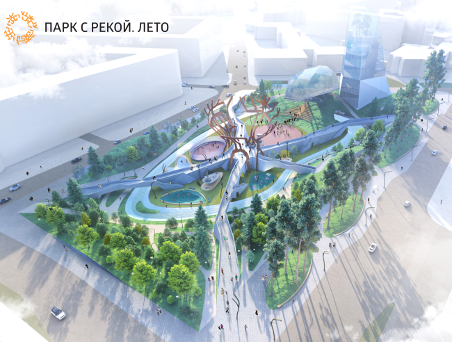 Concept of the “Park of the Future Generations” in Yakutsk  ABTB, Anku Gasichsh