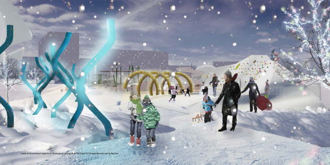 Concept of the Park of the Future Generations in Yakutsk � iCube, SmartHeart Agency, Project Group 8, PB Start, Yakutia Landscape Design Center